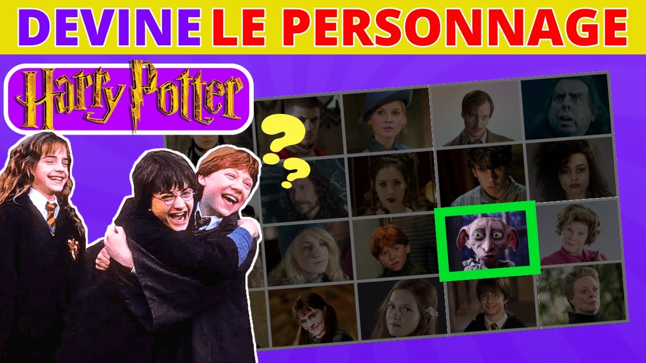 Quiz Harry Potter | Qui est qui ? Connais tu vraiment les personnages