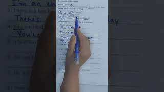How to Teach Contractions Easily (Worksheet Trick!)#english #education #grammar #dailyenglish