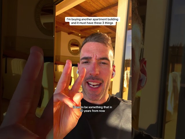 I won’t buy a small apartment without these 3 things #multifamily #realestateinvesting