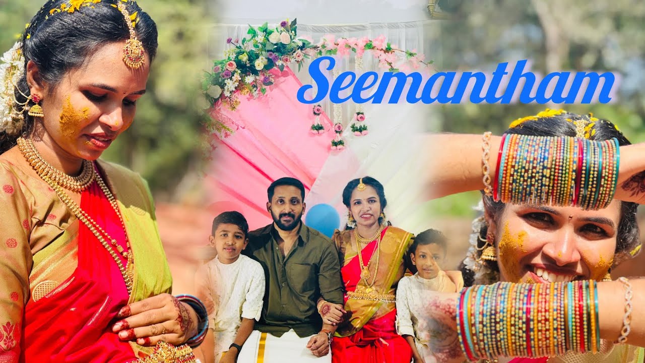 അച്ചുൻ്റെ 9th Month🫃🏻 സീമന്തം Ceremony✨️🧿 || Part 1🎦 