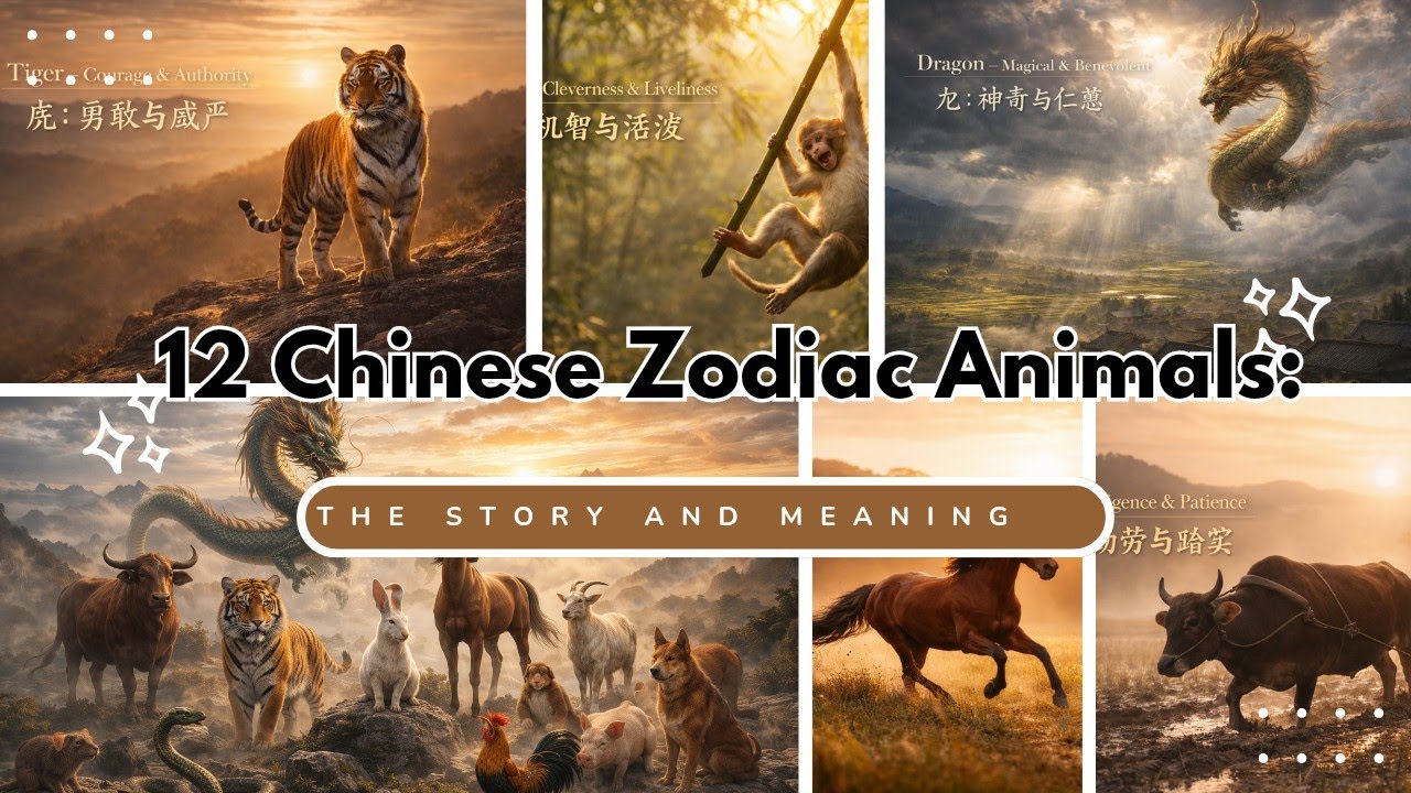 Объяснение животных китайского зодиака | Истории, значения и поздравления с 2026 годом Лошади