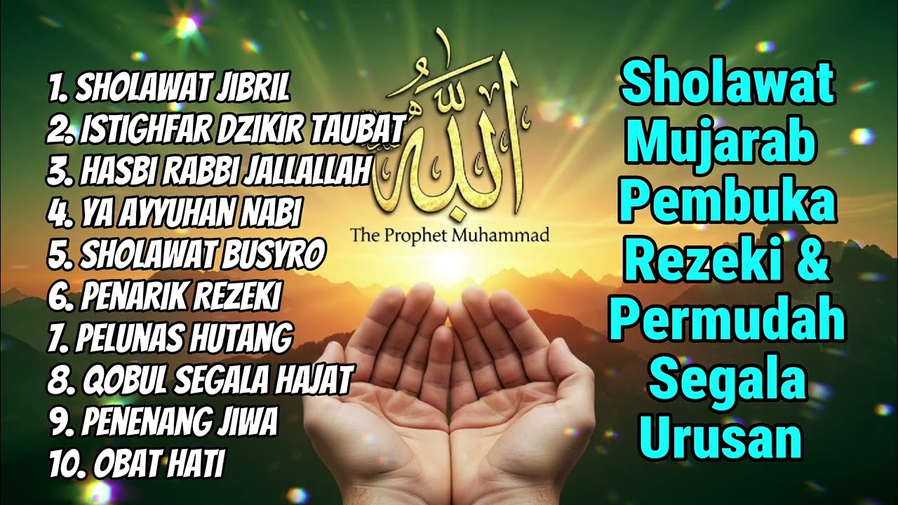 💫 MENGGETARKAN HATI! Sholawat Paling Merdu Penyejuk Jiwa, Bikin Nangis & Rindu Rasulullah ✨