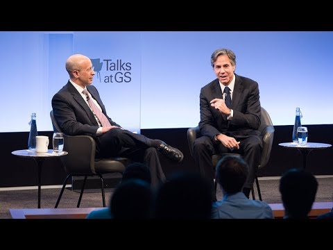 Talks at GS – Tony Blinken: Diplomacy: The First Response