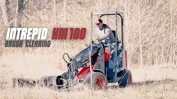 Intrepid KM100 Wheel Loader | Brush Clearing & Mowing