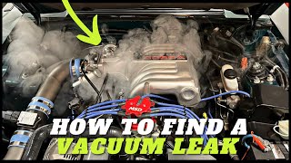 Foxbody Mustang Vacuum Leaks  How To Test & Find At Home