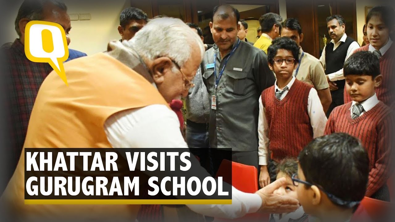 Gurgaon Bus Attack: Khattar Meets Students, Lauds Their “Courage” | The Quint