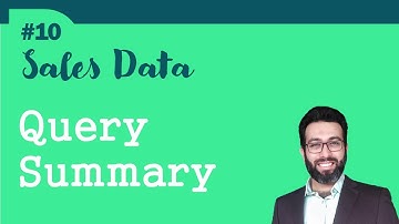 #10 - Create Summary Reports - Google Sheets Tutorial for Beginners