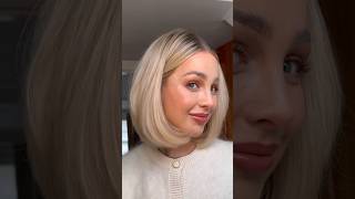 HOW I BLOWDRY MY HAIR IN A SLEEK BOUNCY BOB #shorthair #blowdry