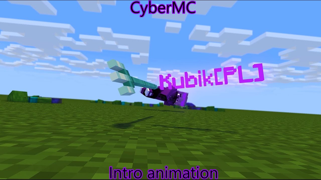 CYBERMC INTRO Minecraft animation [Mine-Imator] - YouTube