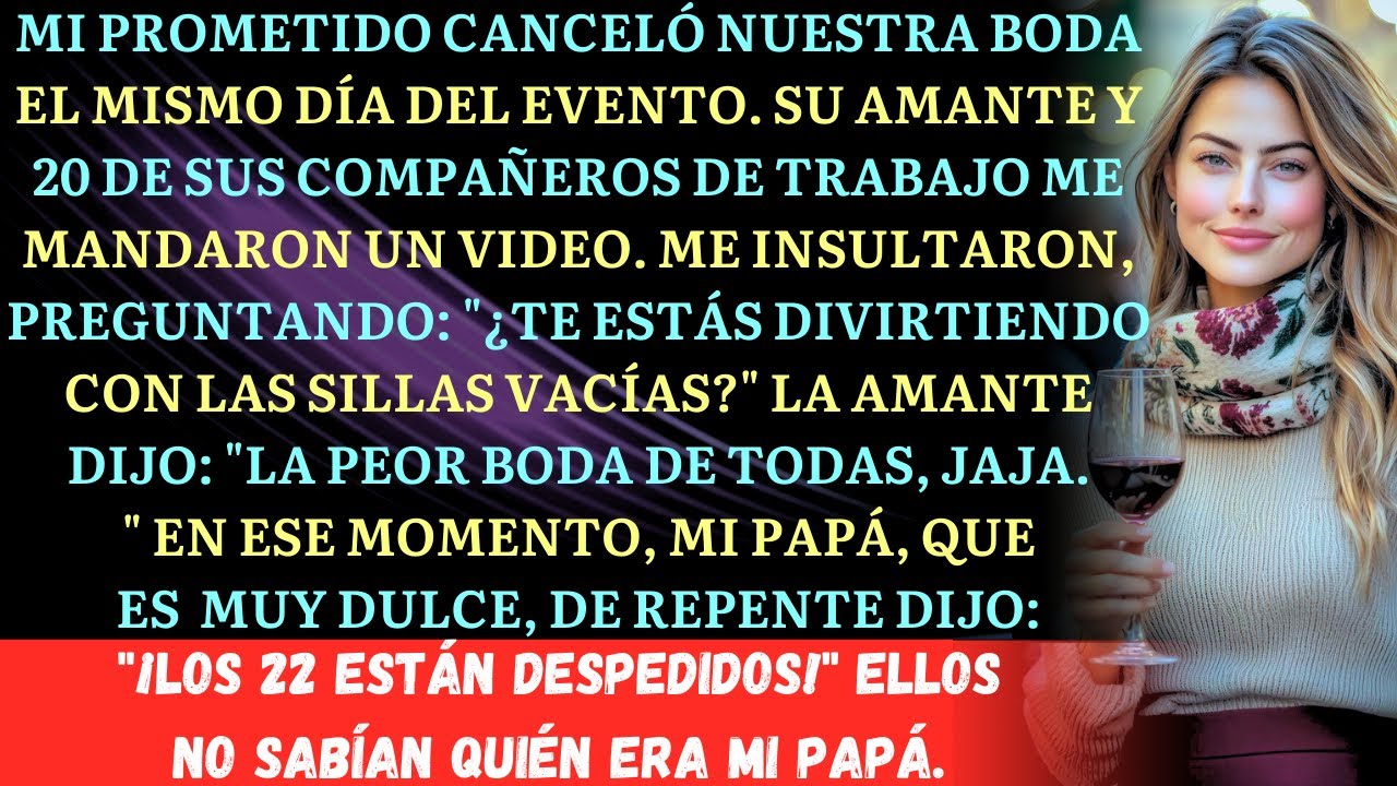 Mi prometido anuló nuestra boda el día de la celebración. Su amante y 20 de sus compañeros de trabaj