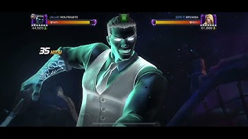 MCoC Mr Negative vs Emma Frost on node 5 (provocateur, ebb flow knock down, right back at it)