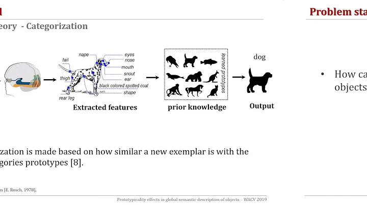 WACV2019 Spotlight Talk: Prototypicality effects in global semantic description of objects