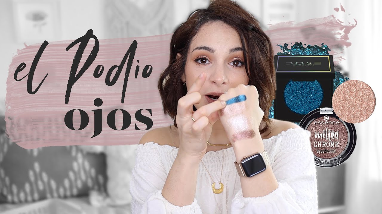 El podio | Sombras que son TESOROS, máscaras, y cejas.