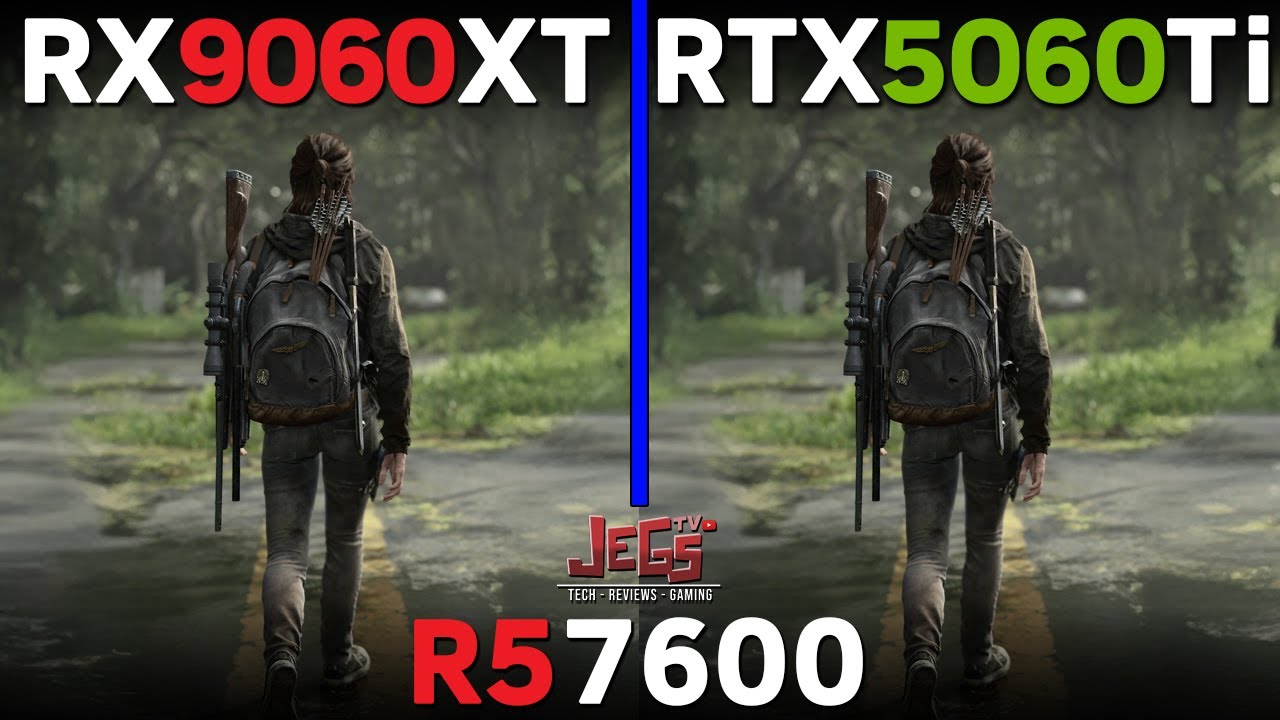 RX 9060 XT 16G vs RTX 5060 Ti 16G | Ryzen 5 7600 | Tested in 15