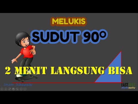 Melukis Sudut 90 Derajat