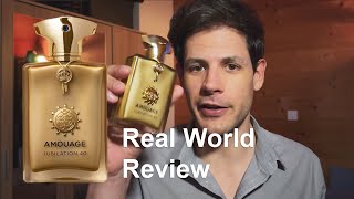 Amouage Jubilation 40  real world fragrance review