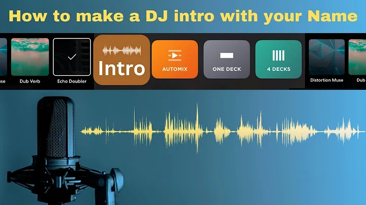 Create a Custom DJ Intro with Your Name!