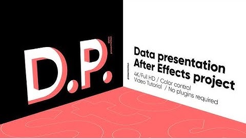 Info Presentation Data Presentation After Effects Template Videohive 28224659