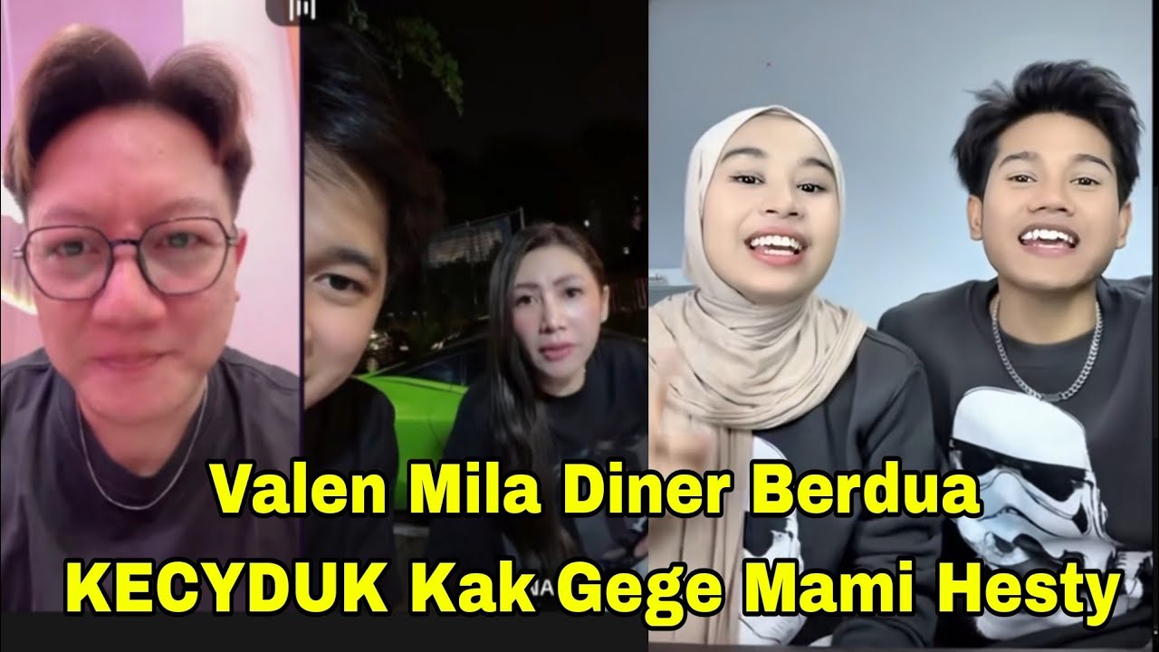 VALEN MILA DINER KECYDUK SAMA MAMI HESTI KAK GEGE