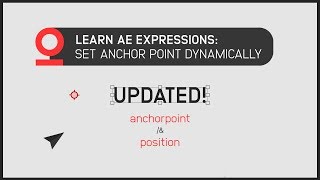 Famous Set Anchor Point Dynamically in After Effects - Learn AE Expressions Profile
