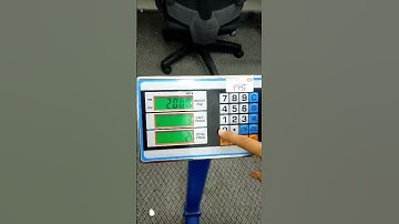 TCS 300kg Scale Calibration from shopee