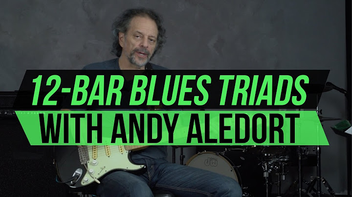 12-Bar Blues Triads Lesson with Andy Aledort