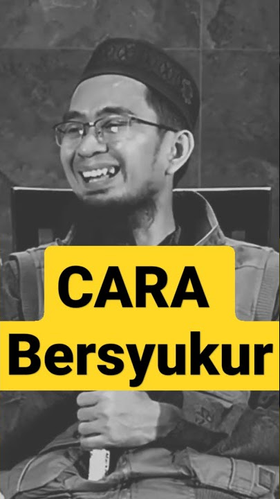Cara Bersyukur Ustad Adi Hidayat #ustadzadihidayat #bersyukur