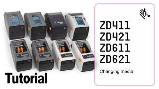 Zd411Zd421Zd611Zd621 Changing Media Zebra