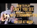 How to play 'Can't You See' by Marshall Tucker