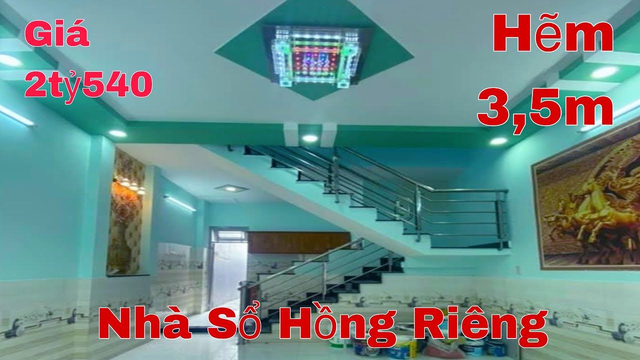 Bán nhà Quận 12 Lê văn Khương ngay nhà máy bia di... - youtube