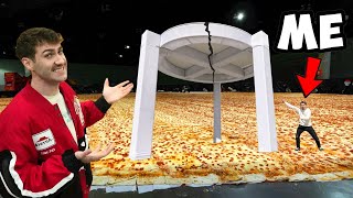 I Made The World&#39;s Largest Pizza Topper (Gone Wrong)