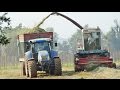 MENGELE SF 6000 + Pick Up 3m | New Holland TVT 195 + Case CVX 1190 | Bossini Trailers