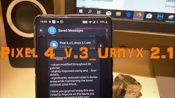 📸 Pixel 4 XML for Google Camera 7.2 by Urnyx05 v2.1! 📸