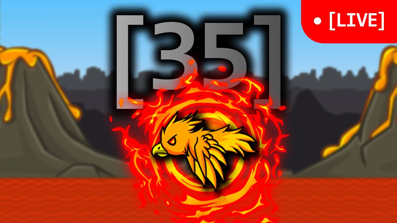 GETTING LEVEL 35 IN EVOWORLD.IO | LIVESTREAM | plaxer1