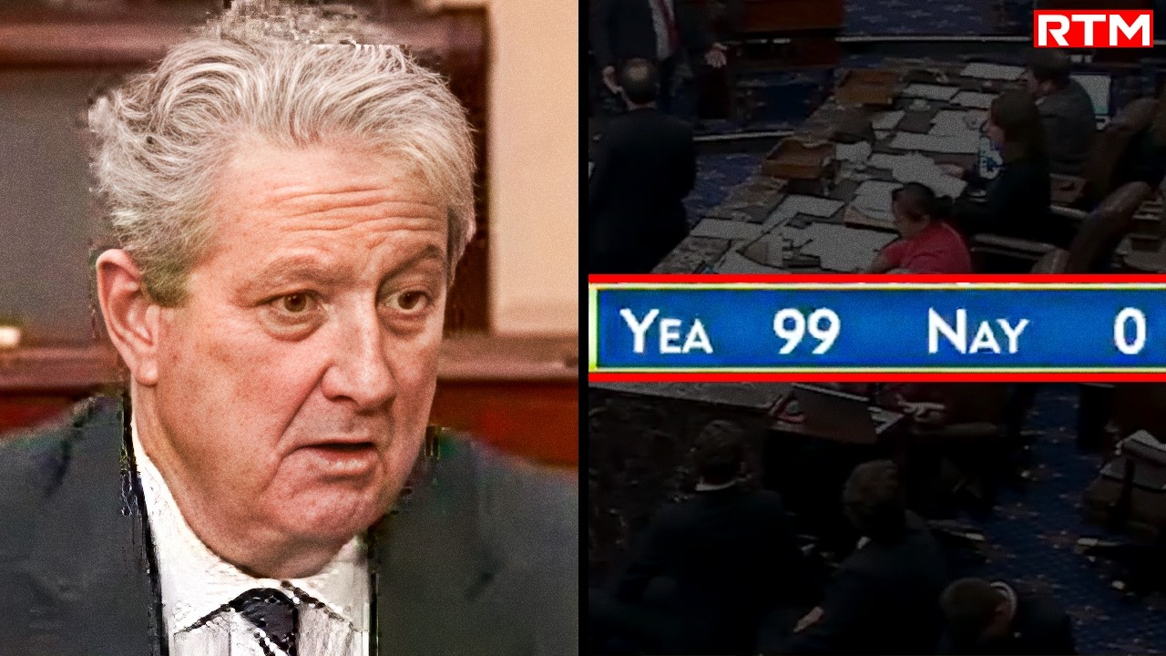 99-0 Vote Stuns America — Senate Makes Unanimous Decision