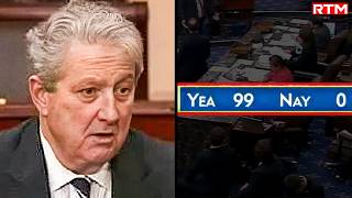 99-0 Vote Stuns America — Senate Makes Unanimous Decision
