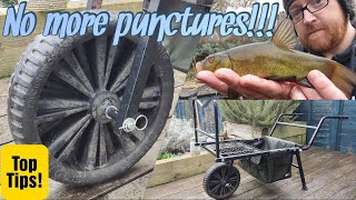 Puncture Proof Barrow Wheel - Top Tip @sifishes