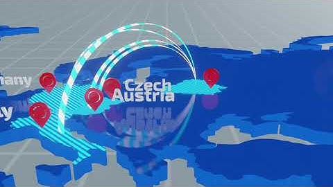 3D-карта. Визуализация географии поставок.