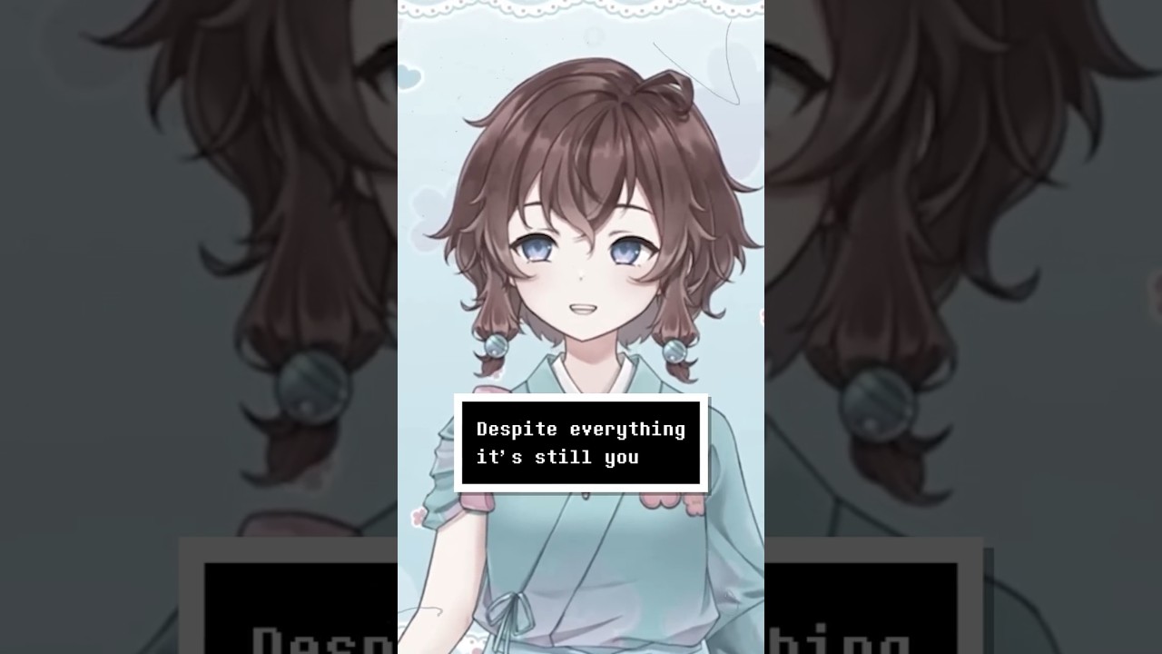 Please never lose hope this world is cruel but you don’t have to be #vtuber #motivational #cliplins