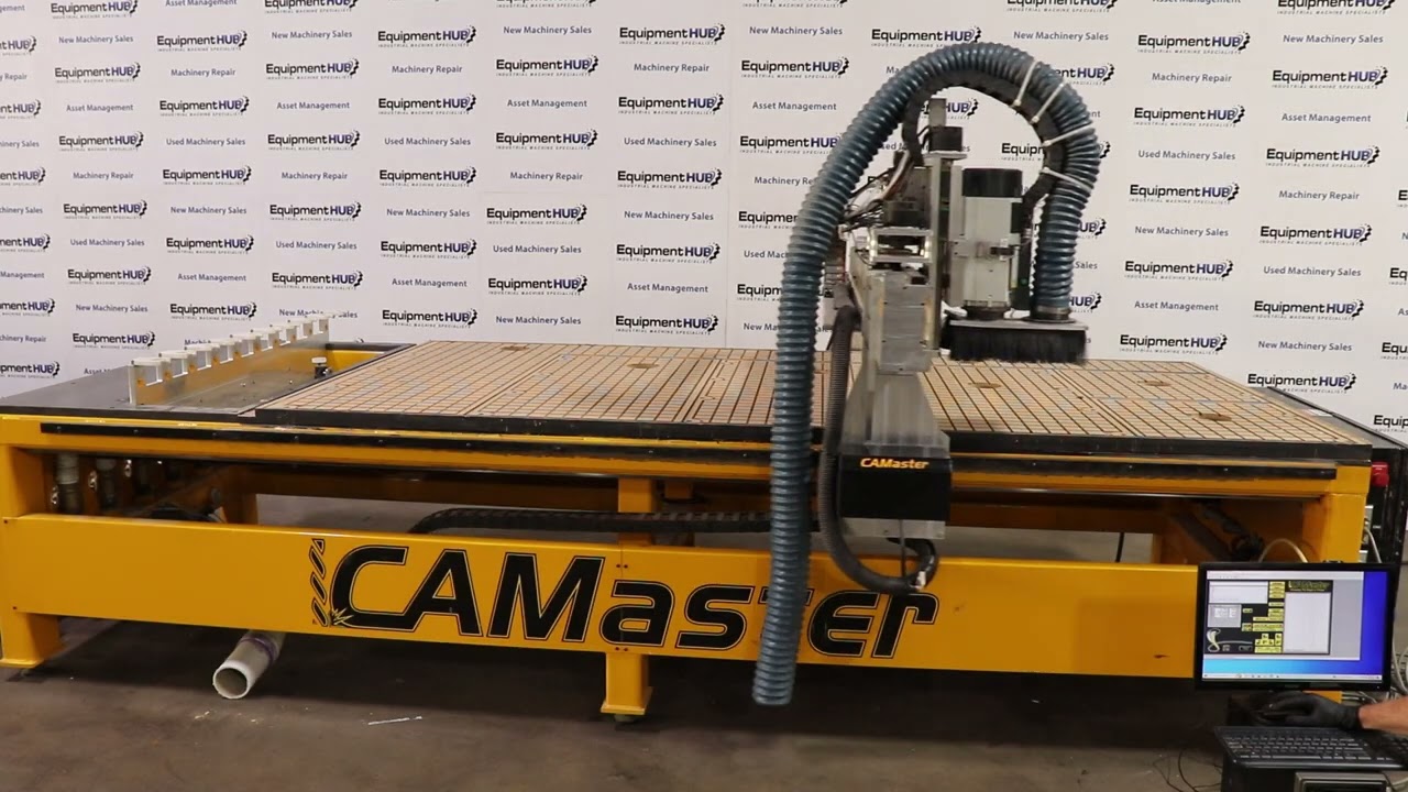 CAMaster CR-510 ATC Cobra 5′ x 10′ CNC Router w/ 20HP Vacuum Pump
