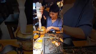 이렇게까지휘젓는이유가.... #여자친구 #먹방 #mukbang #mbti유형 #food #유튜버 #술 #술#막걸리