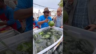 Amazing Pure Watermelon Smoothie in Malacca - Fruits Cutting Skill
