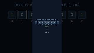 Leetcode 1437. Check If All 1's Are at Least Length K Places Away #leetcode