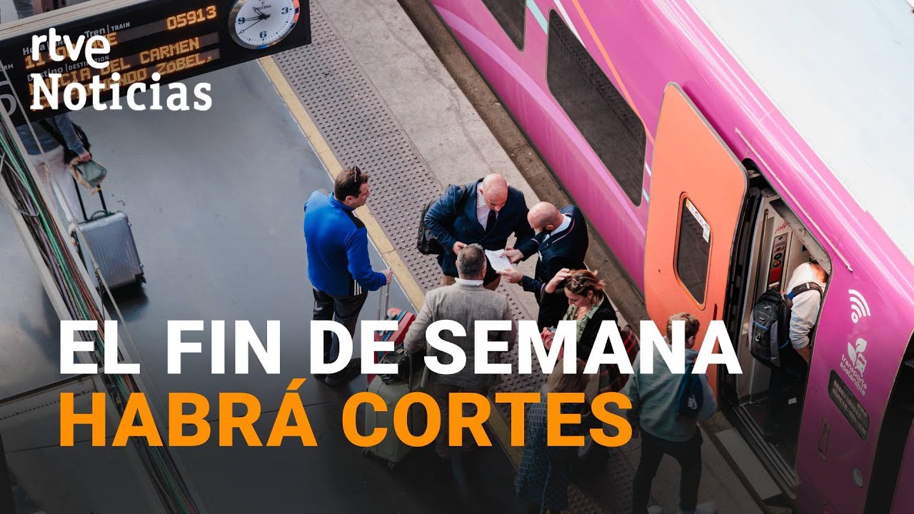 MADRID: El TREN DESCARRILADO lo RETIRARÁN del TÚNEL entre el SÁBADO y el DOMINGO | RTVE