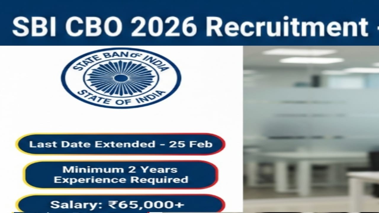 How to Apply for SBI CBO 2026 | Eligibility, Salary, Exam Pattern & Experience Required