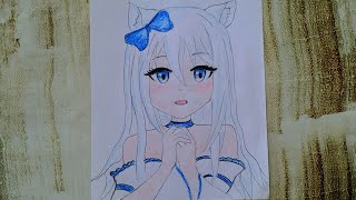 Anime Kız Çizimi Manga Kız Çizimi