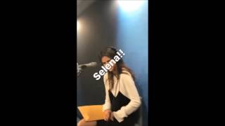 Selena Gomez At SiriusXM Studios In NYC 6\/5\/2017