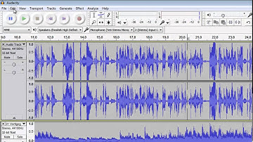 Audacity Basics (OLD/ORIGINAL): Recording, Editing, Mixing