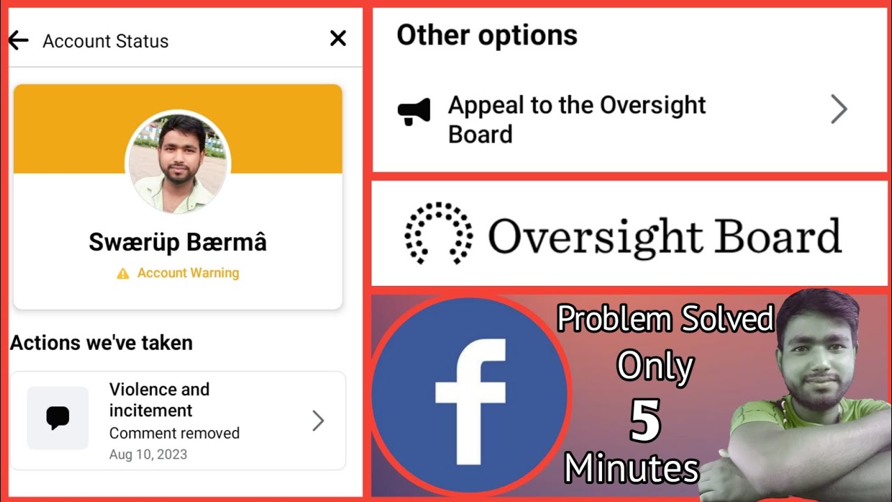 Appeal To The Oversight Board || Facebook Oversight Board Appeal | Violations And Incitement Problem