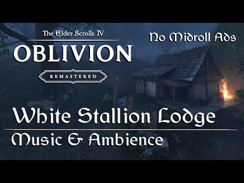 Oblivion Remastered | Music & Ambience | Rain | 9 hours